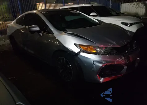 2015 Honda Civic Exl из США, поврежденный, VIN 520965